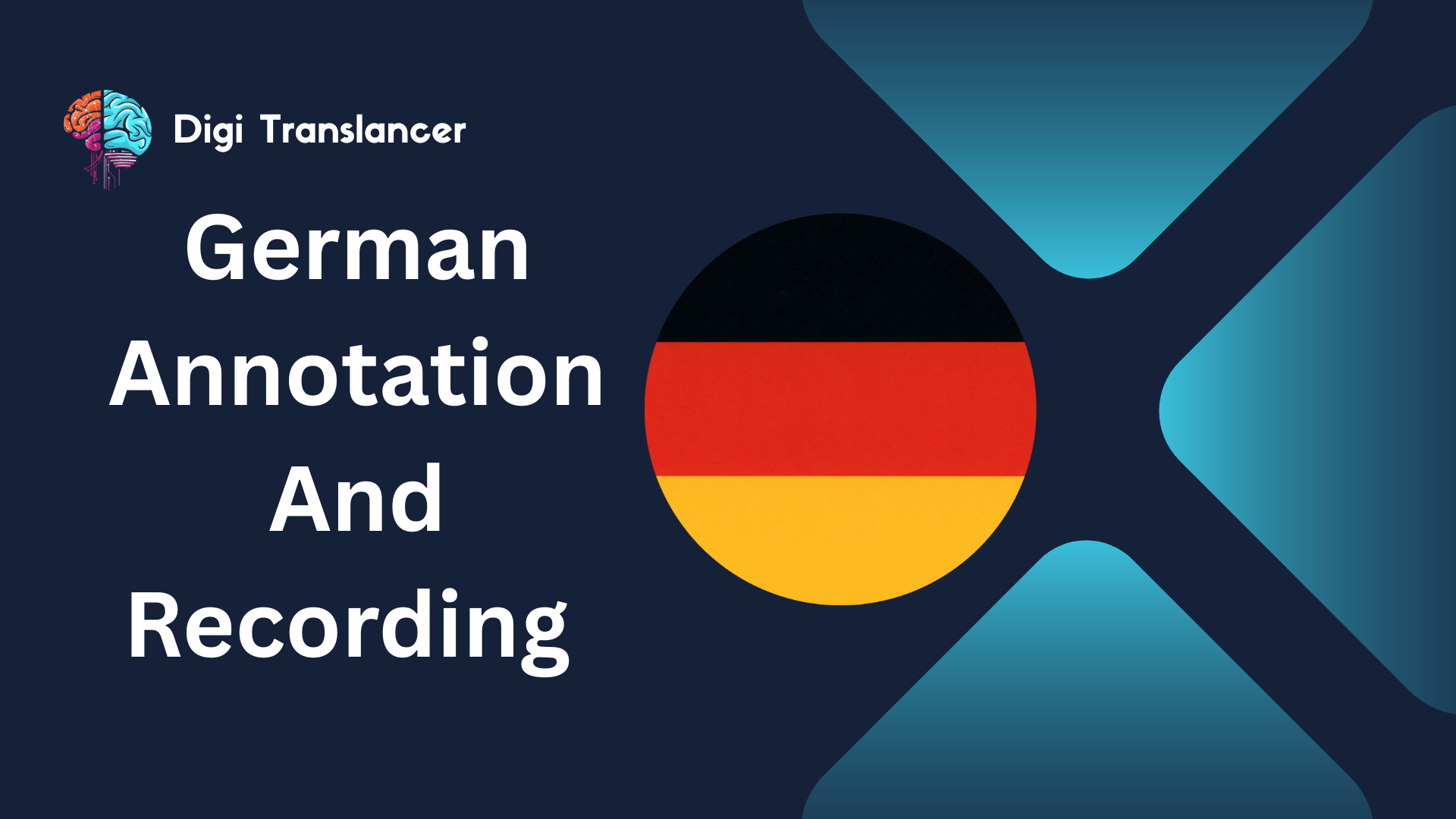 German Annotation and Recording